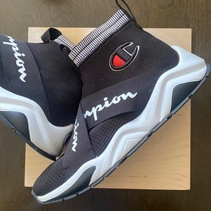 Champion RALLY CROSSOVER SHOES, BLACK/WHITE